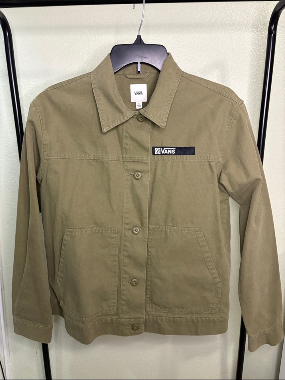 Vans Olive Utility Work Jacket